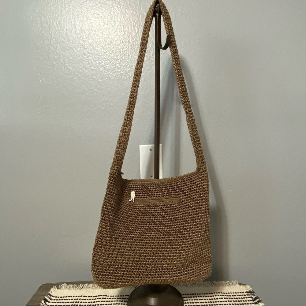 THE SAK / Tan Woven Shoulder Purse - Picture 2 of 13